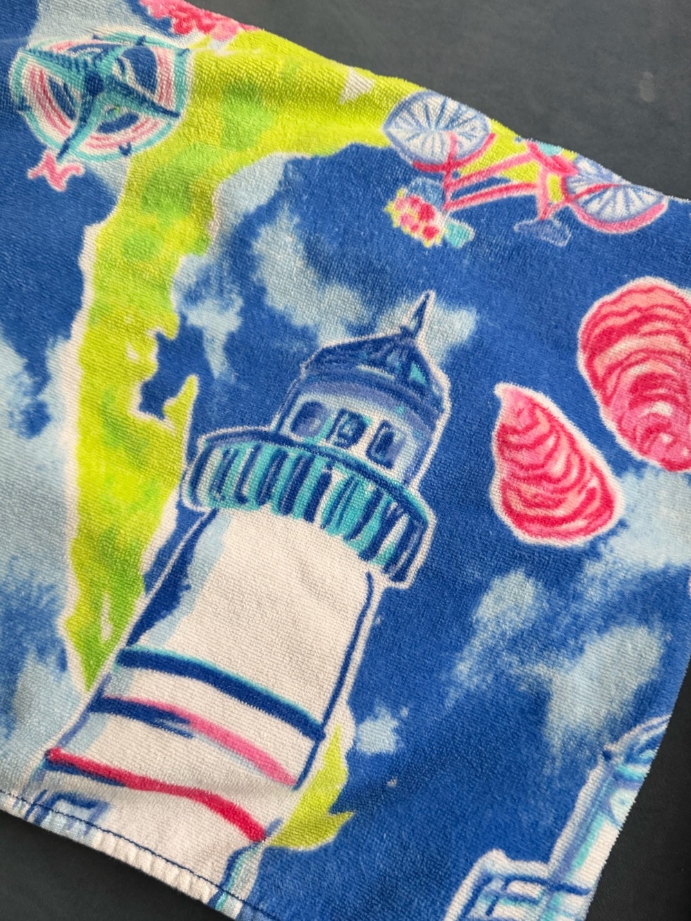 EUC Lilly Pulitzer Cape Cod Destination Beach Towel - Picture 3 of 4